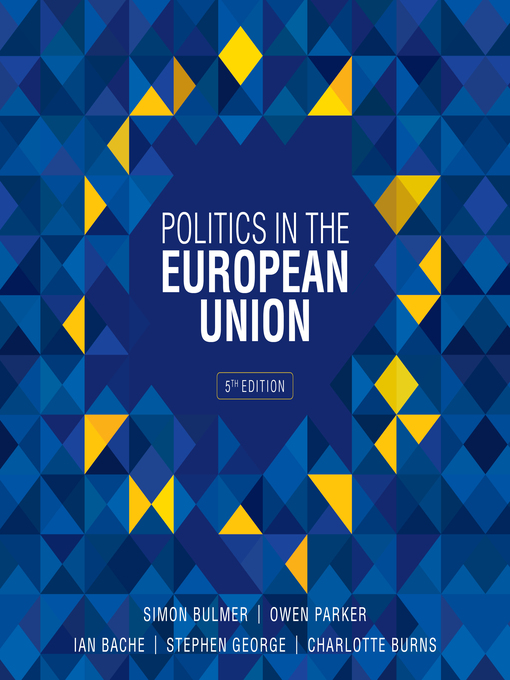 Title details for Politics in the European Union by Simon Bulmer - Wait list